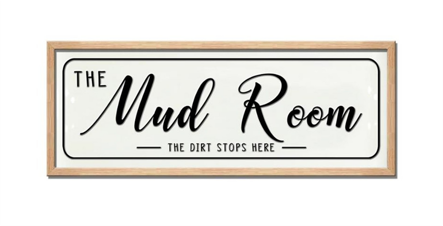 The Mud Room - Sign