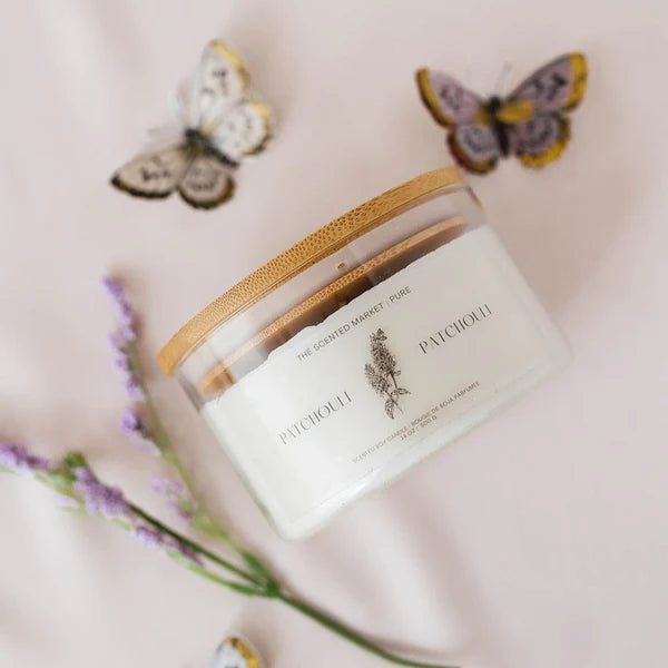 Pure PATCHOULI - Soy Wax Candle 14 oz