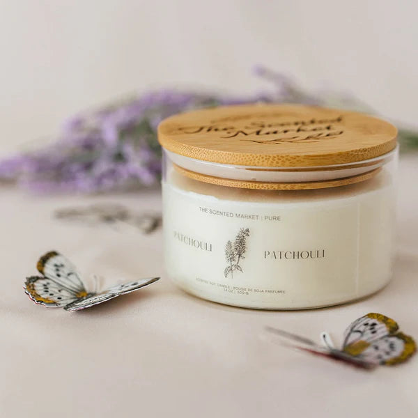 Pure PATCHOULI - Soy Wax Candle 14 oz