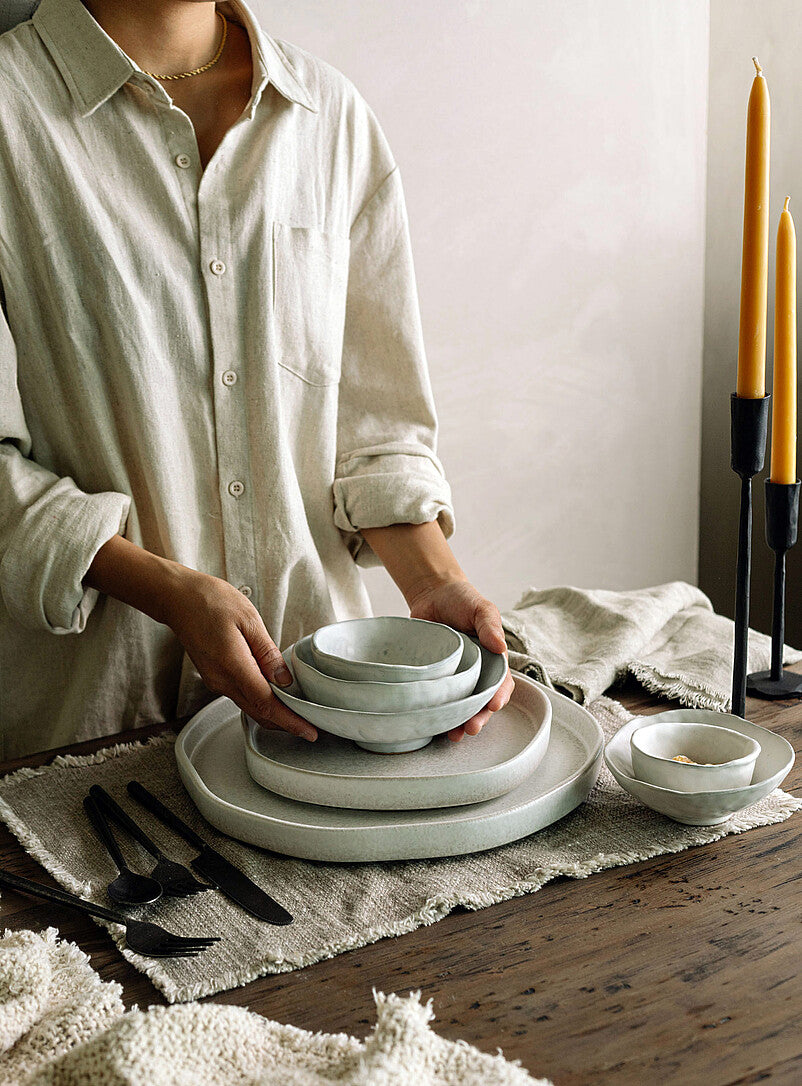 Pebble Serving Plates - Set of 2
