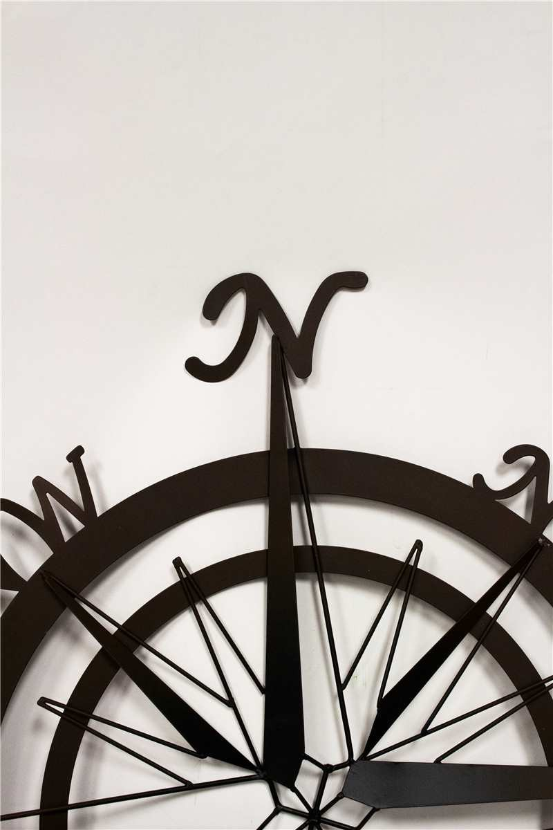 Metal Wall Compass