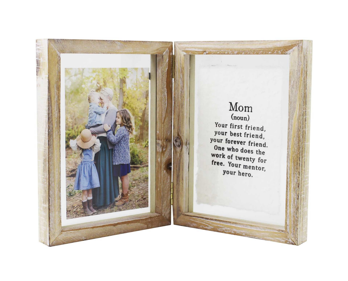 4x6 Folding Photo Frame - Mom