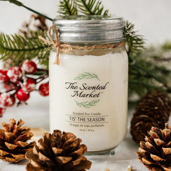 Tis' The Season - Soy Wax Candle 16oz
