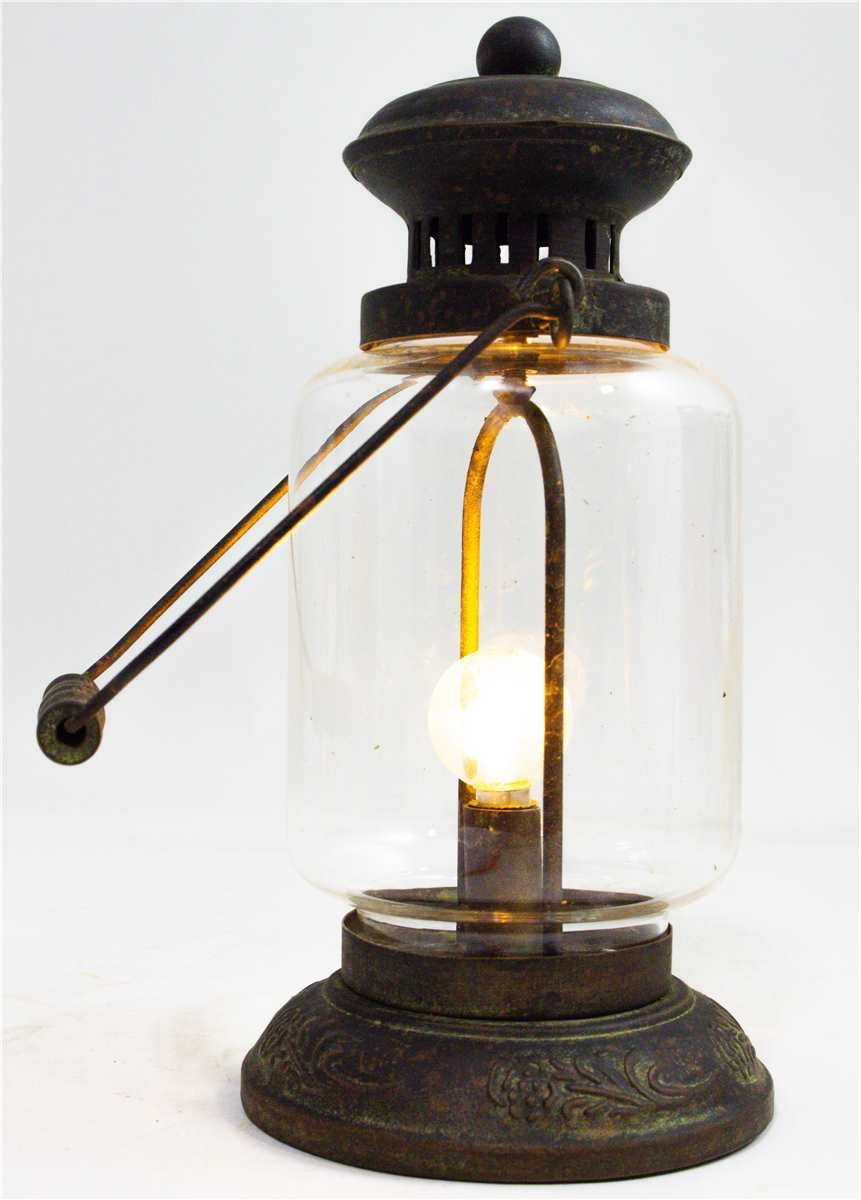 Vintage Lamp with Handle