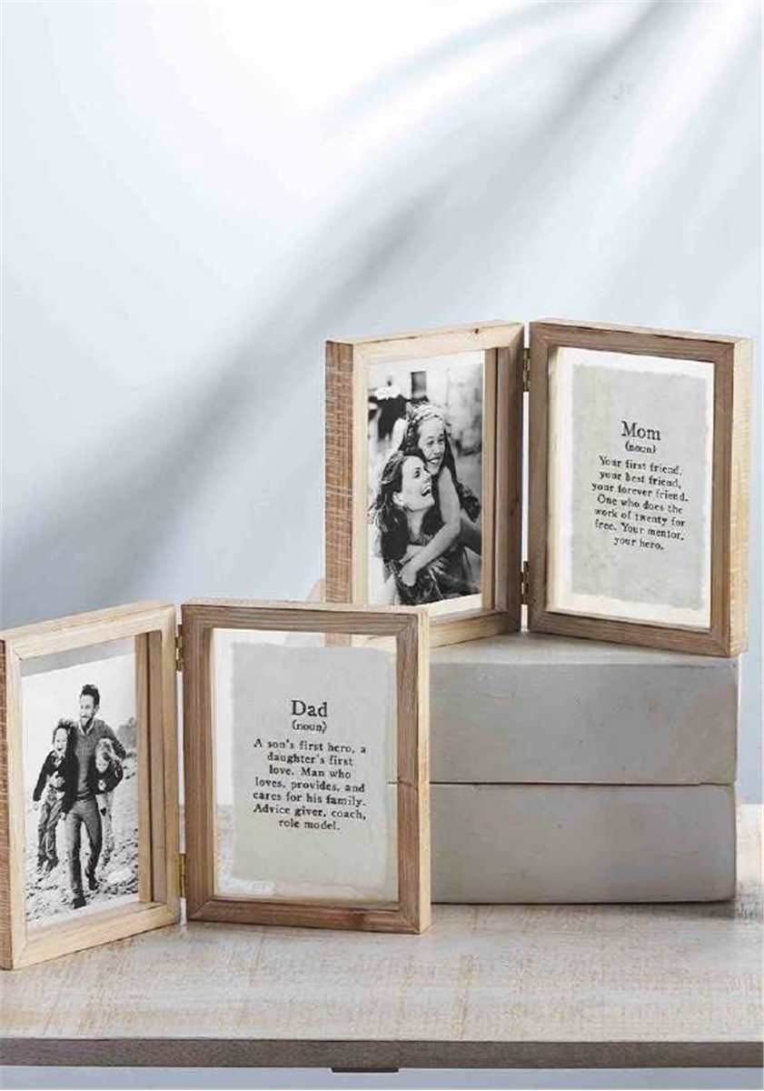 4x6 Folding Photo Frame - Mom
