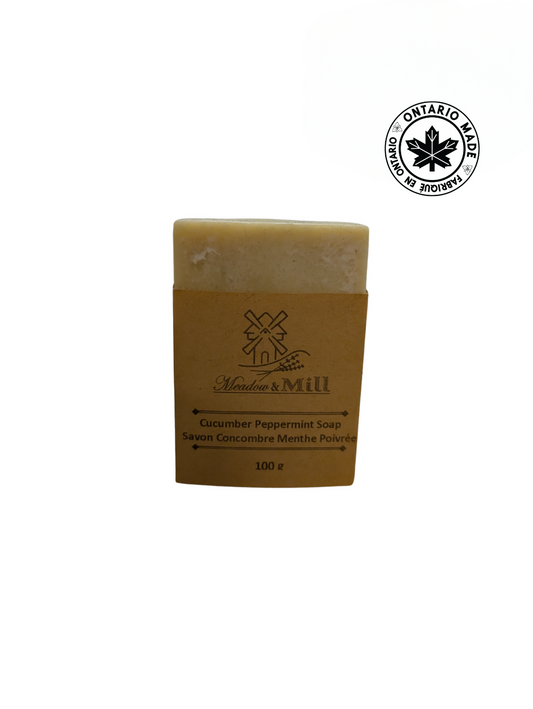 Meadow & Mill - Cucumber Peppermint Soap