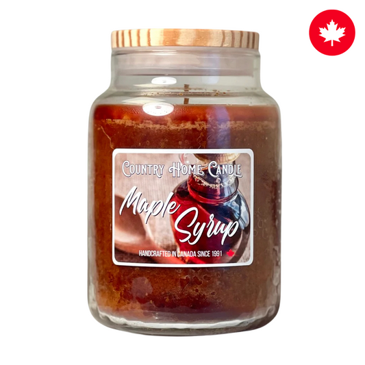 Maple Syrup Paraffin Candle