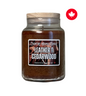 Leather & Cedarwood Paraffin Candle