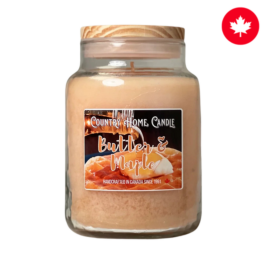 Butter & Maple Paraffin Candle