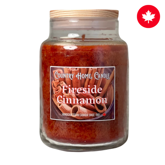 Fireside Cinnamon Paraffin Candle