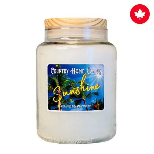 Sunshine Paraffin Candle