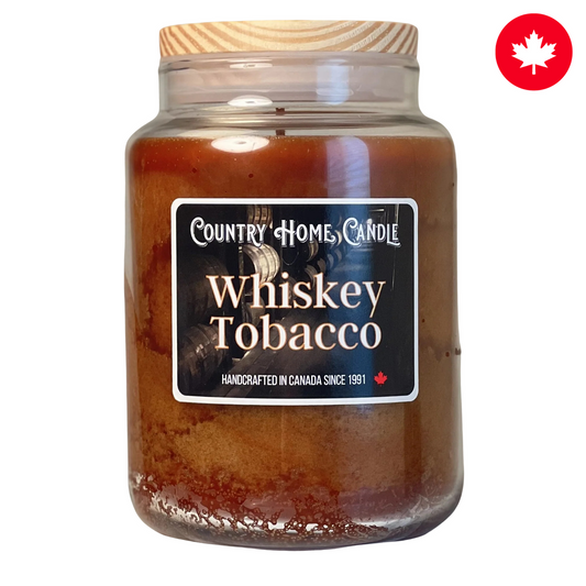 Whiskey Tobacco Paraffin Candle