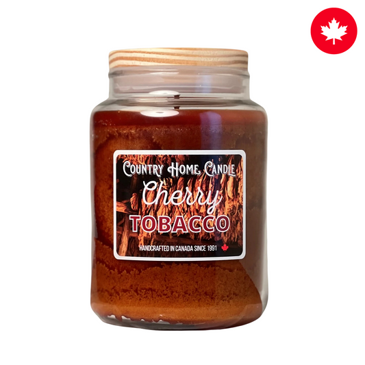 Cherry Tobacco Paraffin Candle