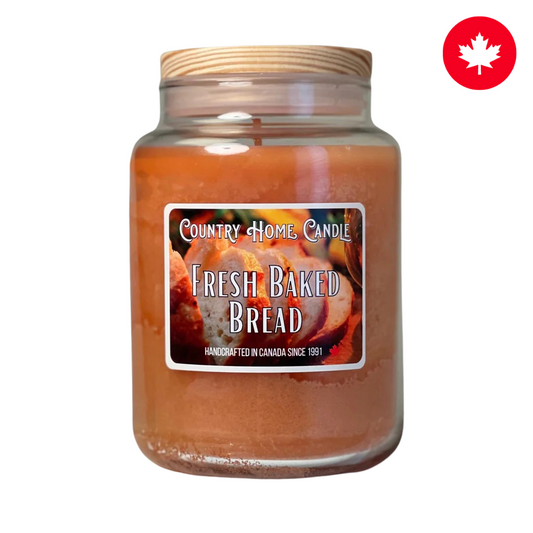 Fresh Baked Bread Paraffin Candle