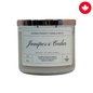 Juniper & Cedar 2-Wick Soy Aromatherapy Candle