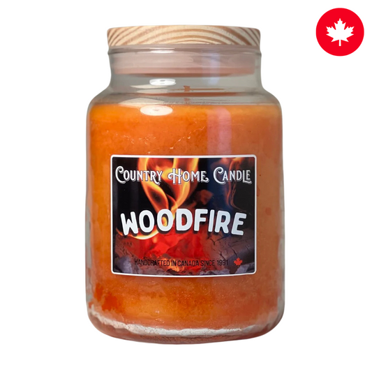 Woodfire Paraffin Candle
