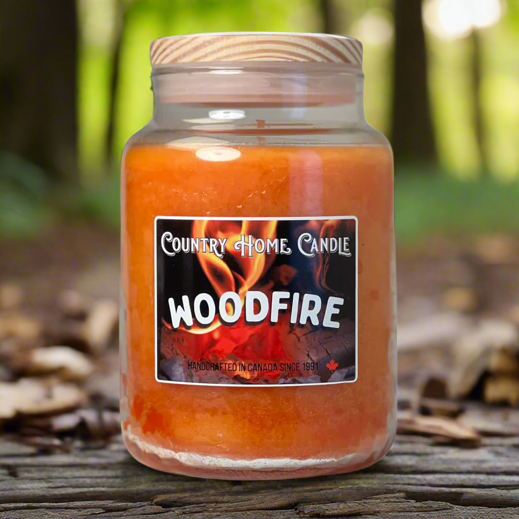 Woodfire Paraffin Candle