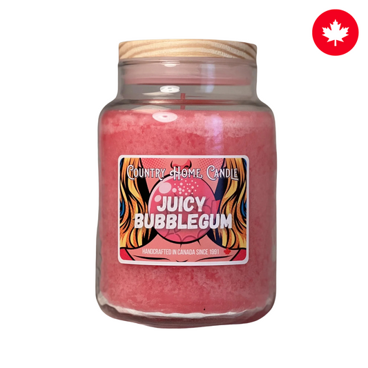 Juicy Bubblegum Paraffin Candle
