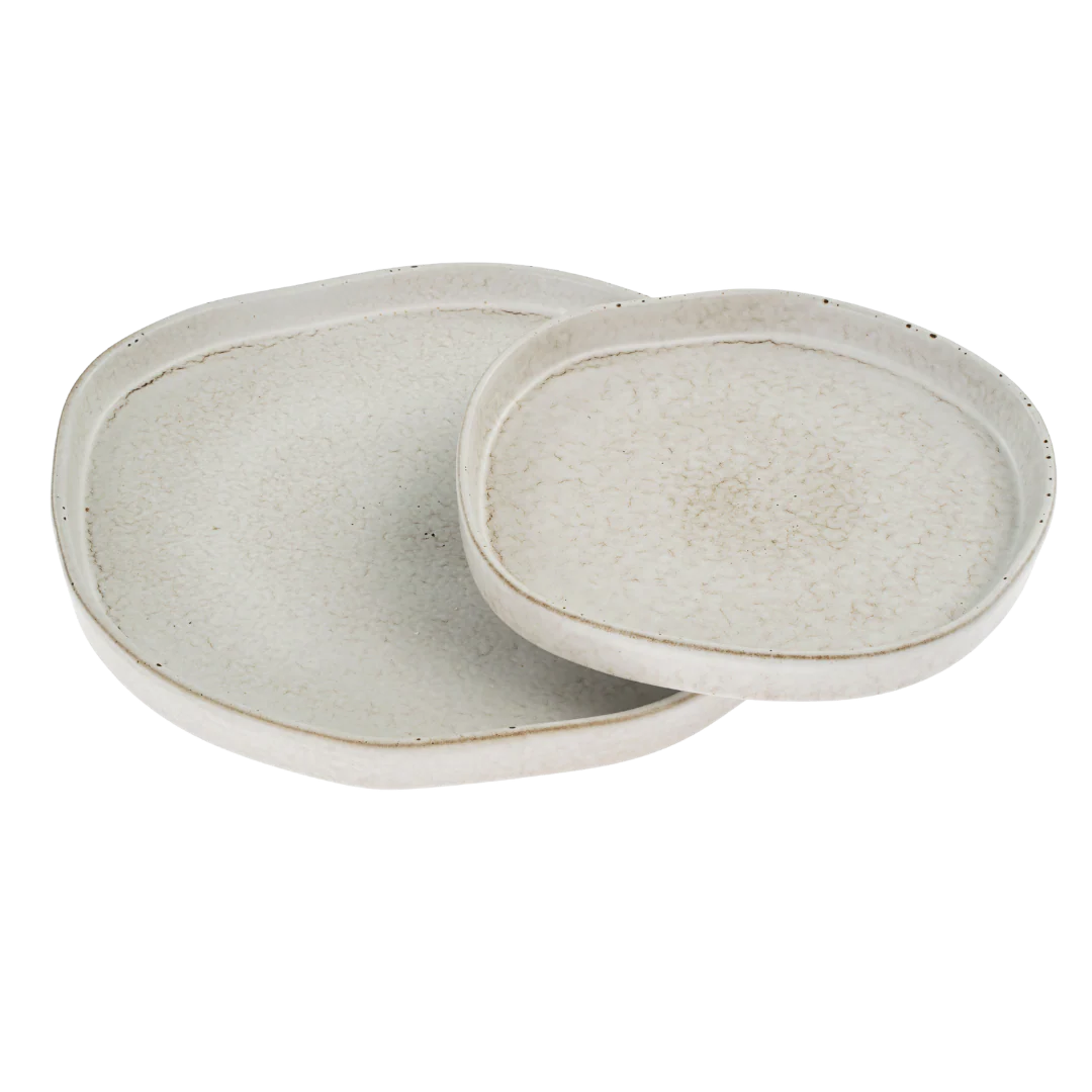 Pebble Serving Plates - Set of 2