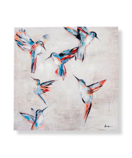 Canvas Print - Humming Birds