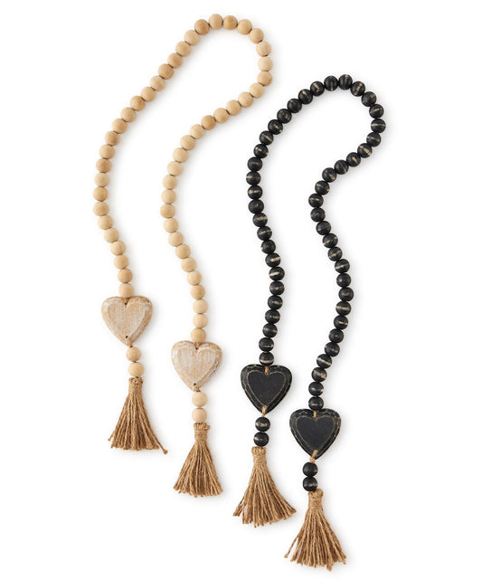 Beaded Garland with Heart