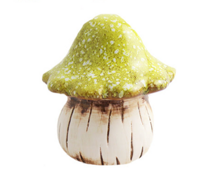 Ceramic Mushroom Decor