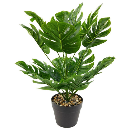 Faux Monstera Plant in Pot