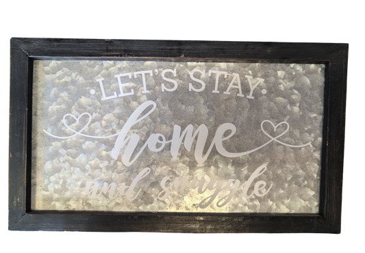 Let's Stay Home and Snuggle