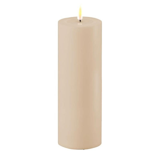 Wax LED Outdoor Candle 3x8
