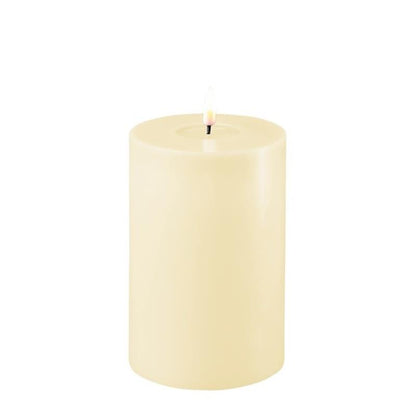 Cream LED Candle 4x6