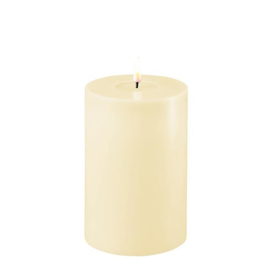 Cream LED Candle 4x6