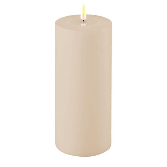 Wax LED Outdoor Candle 4x8