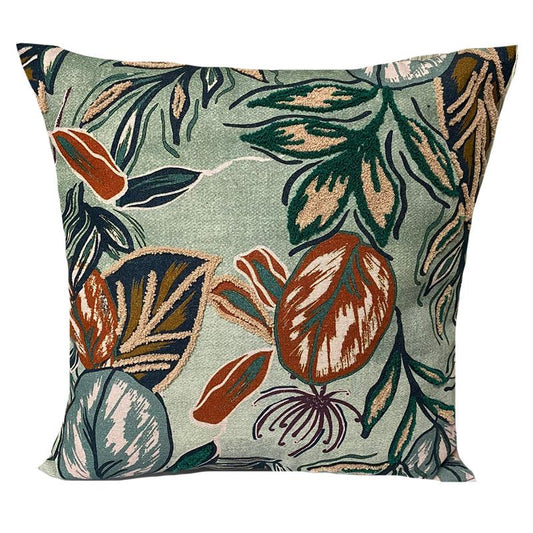 Outdoor Floral Pillow