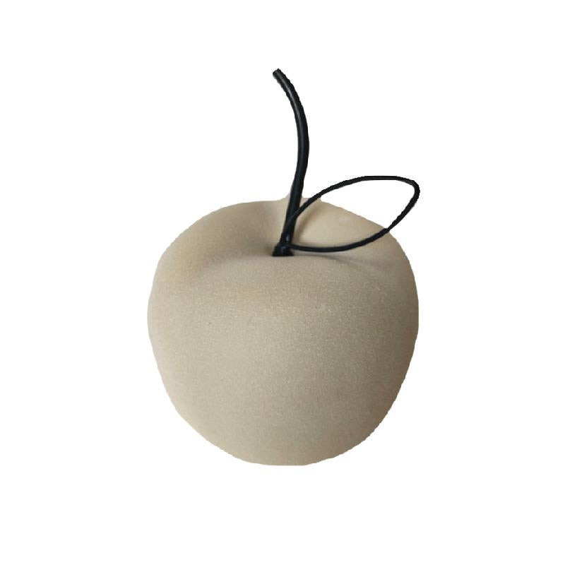 Porcelain Textured Apple Decor