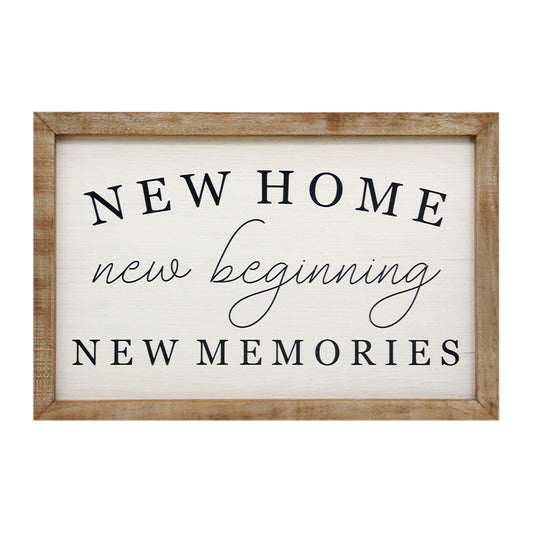 New Home - Wall Sign