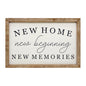 New Home - Wall Sign