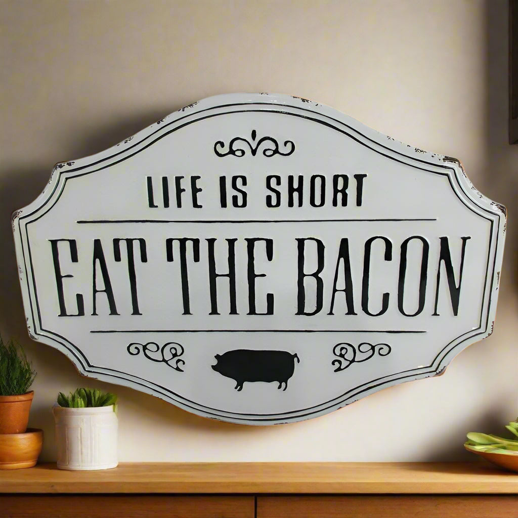 Life is Short - Metal Sign