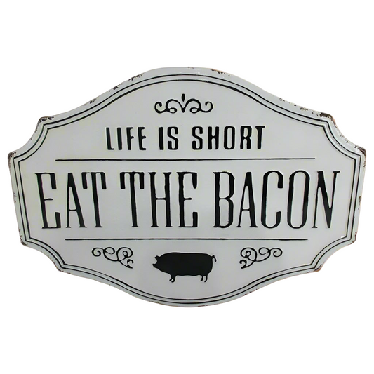 Life is Short - Metal Sign