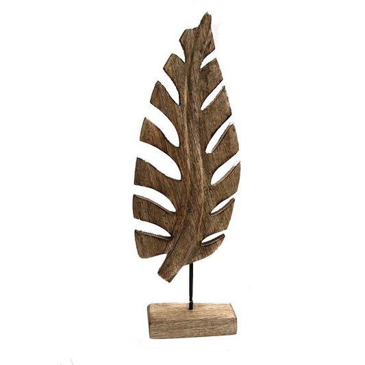 Wood Leaf Decor