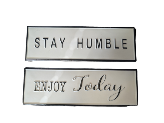 Metal Inspirational Signs