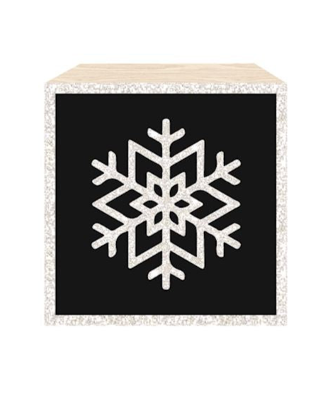 Mini Holiday Desk Block Decor