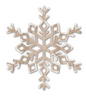 Wood Snowflake Ornaments