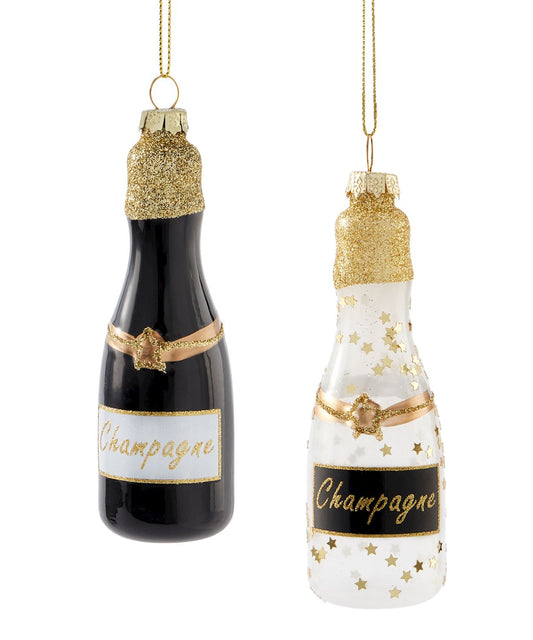 Champagne Bottle Ornament