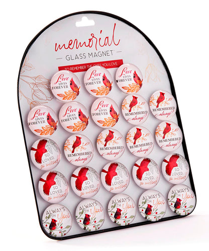 Cardinal Memorial Magnets