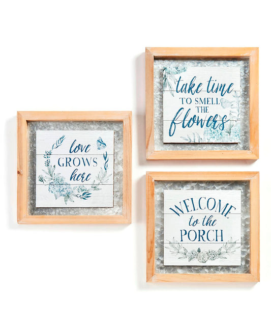 Galvanized Signs