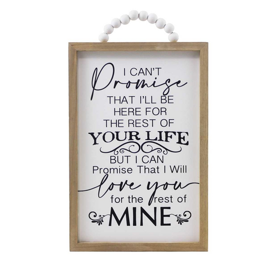 Promise I will Love You - Sign