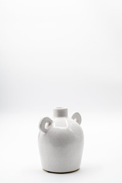 5" Speckled Vase with Handles