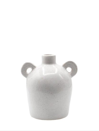 5" Speckled Vase with Handles