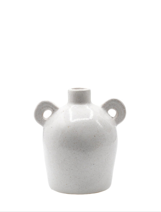 5" Speckled Vase with Handles