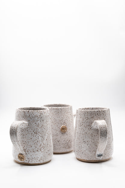 Dragonfly Pottery Mug - Handle
